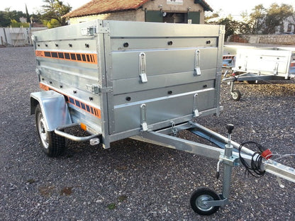 Remorque à bagages New Boro Niewiadow BO717, poids total autorisé en charge de 750 kg