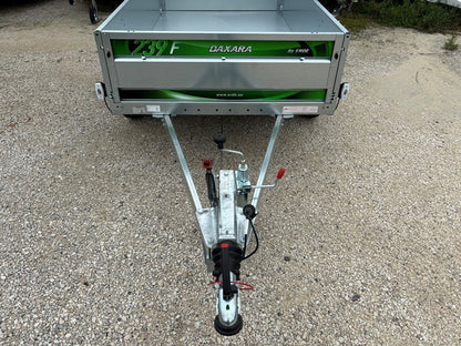 Remorque Erde Daxara 239×4 avec freins, poids total autorisé en charge 1500/1000 kg
