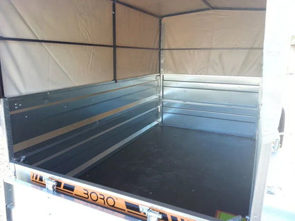 Atrelado de bagagem Boro 2 eixos, 750 kg: Condução sem carta eletrónica