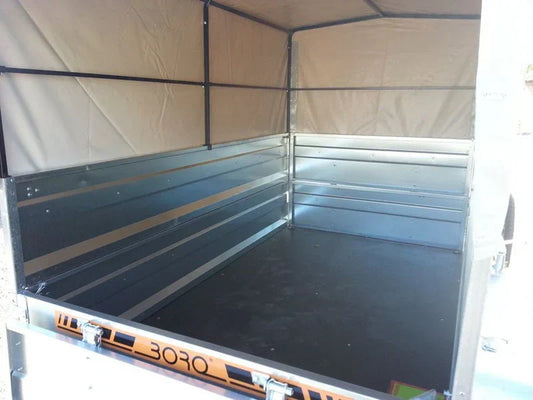 Remorque à bagages Boro 2 essieux, 750 kg : Conduite sans permis électronique