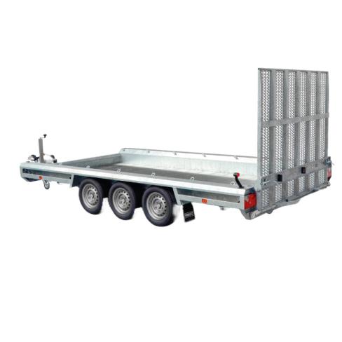 Remorque porte-engins Hulco Terrax-3 3500 kg – 3 essieux, 469×195 cm, hayon 150 cm