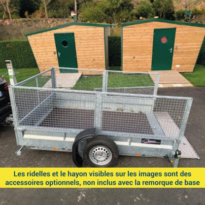 Reboque rebaixável hidráulico XL150 Cochet