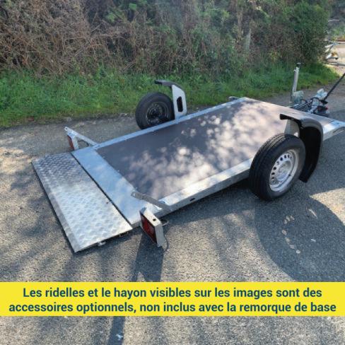 Reboque rebaixável hidráulico XL150 Cochet