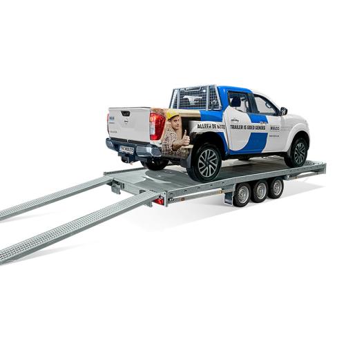 Plataforma multi-transporte 3500 / 3 eixos Hulco