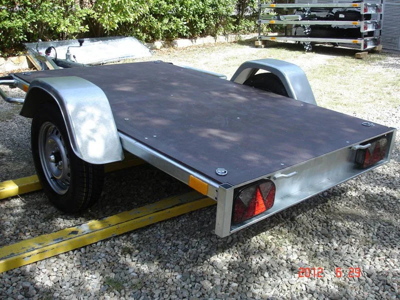 Remorque à bagages New Boro Niewiadow BO717, poids total autorisé en charge de 750 kg