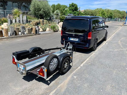 Remorque moto 2,50 m/600 kg TYPE-TOP