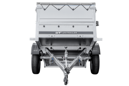 Reboque novo 200x106 com lona plana, extensões de taipais e roda jockey - Garden Trailer 200 KIPP