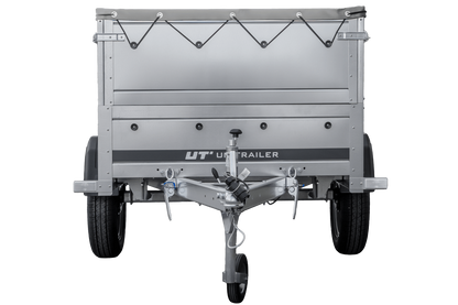 Reboque novo 200x106 com lona plana, extensões de taipais e roda jockey - Garden Trailer 200 KIPP