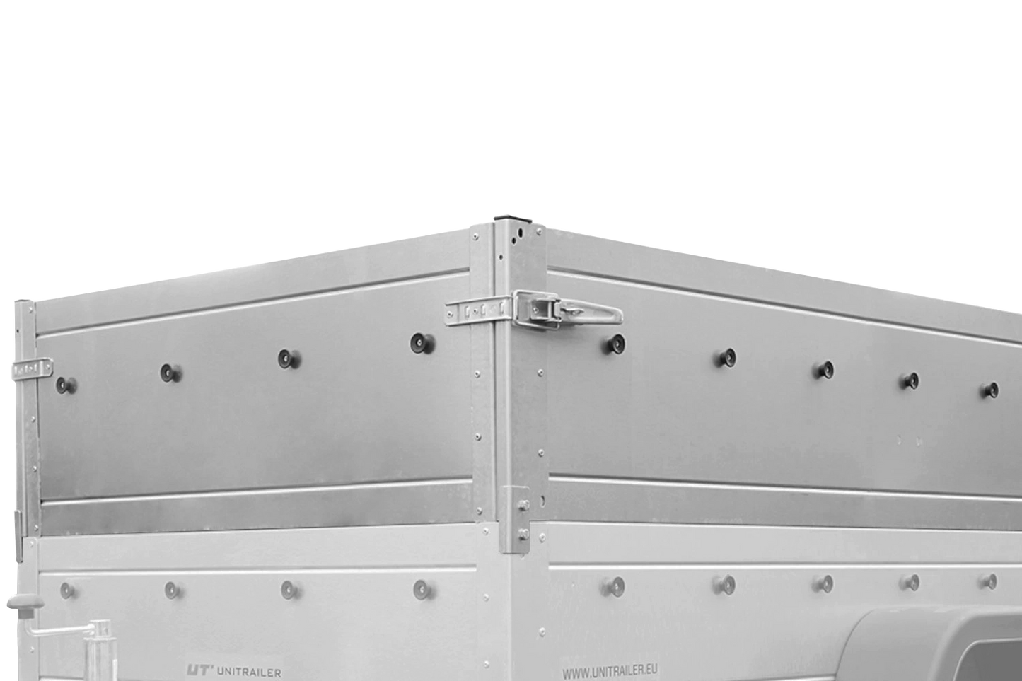 Reboque novo 200x106 com lona plana, extensões de taipais e roda jockey - Garden Trailer 200 KIPP