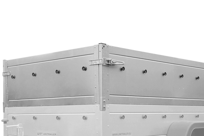 Reboque novo 200x106 com lona plana, extensões de taipais e roda jockey - Garden Trailer 200 KIPP