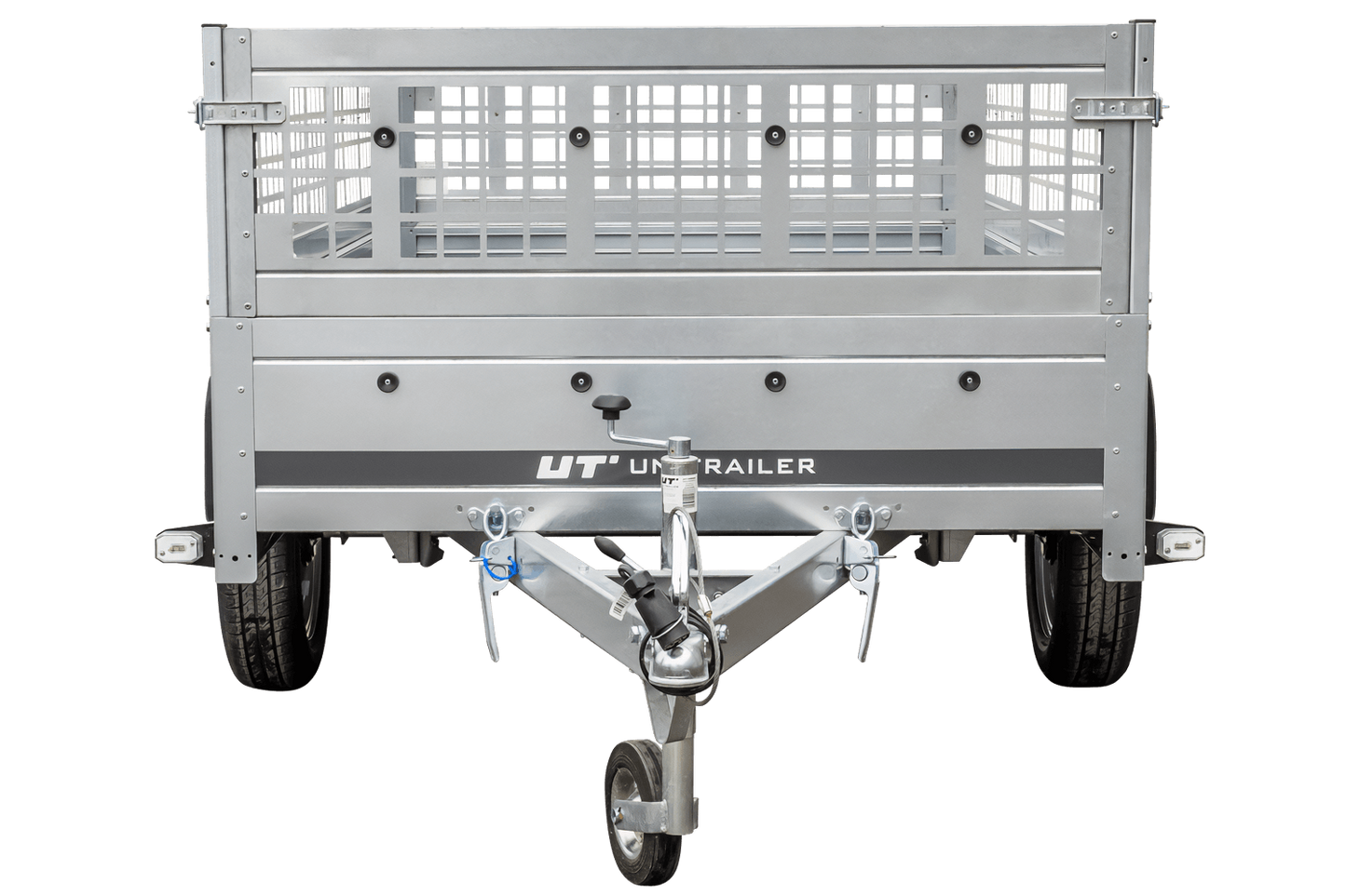 Unitrailer GARDEN TRAILER 230 KIPP (NOVO) reboque automóvel com roda de apoio e taipais de rede