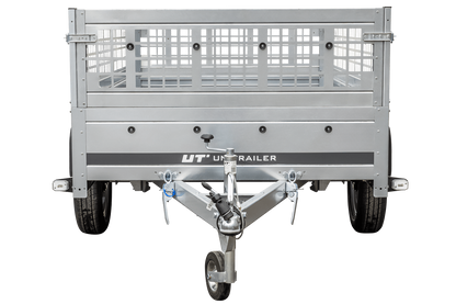 Unitrailer GARDEN TRAILER 230 KIPP (NOVO) reboque automóvel com roda de apoio e taipais de rede
