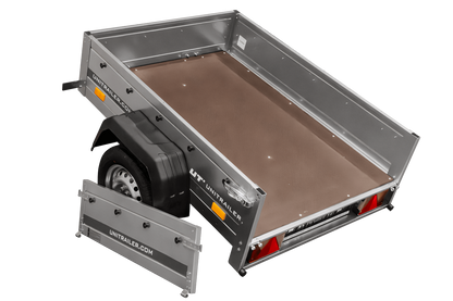 Pequeno reboque 150 x 106 cm Garden Trailer 150 KIPP Unitrailer