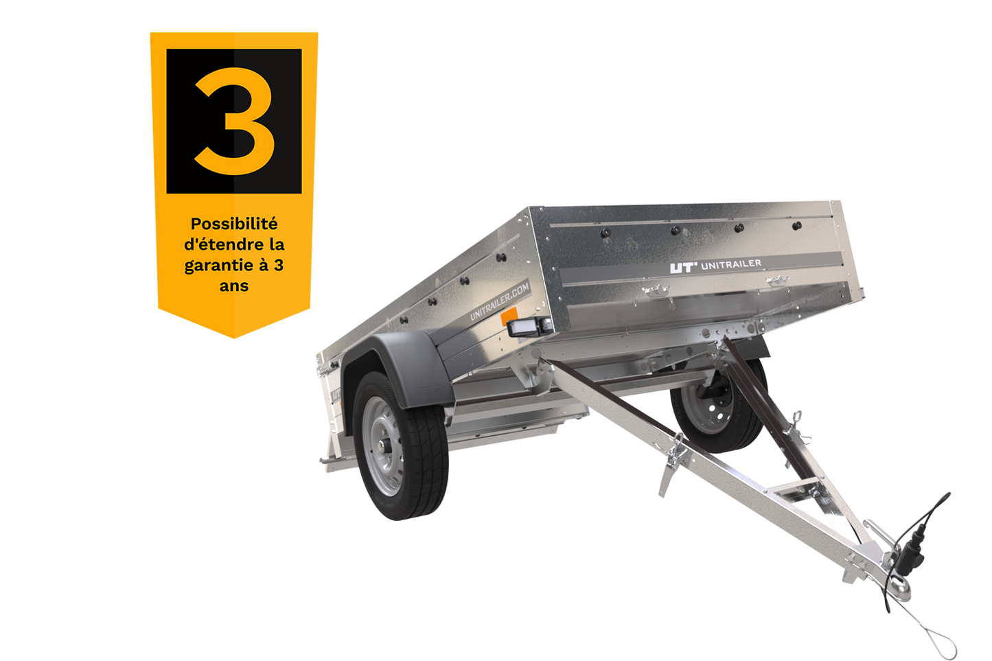Reboque Garden Trailer 201 KIPP 200 x 125 cm