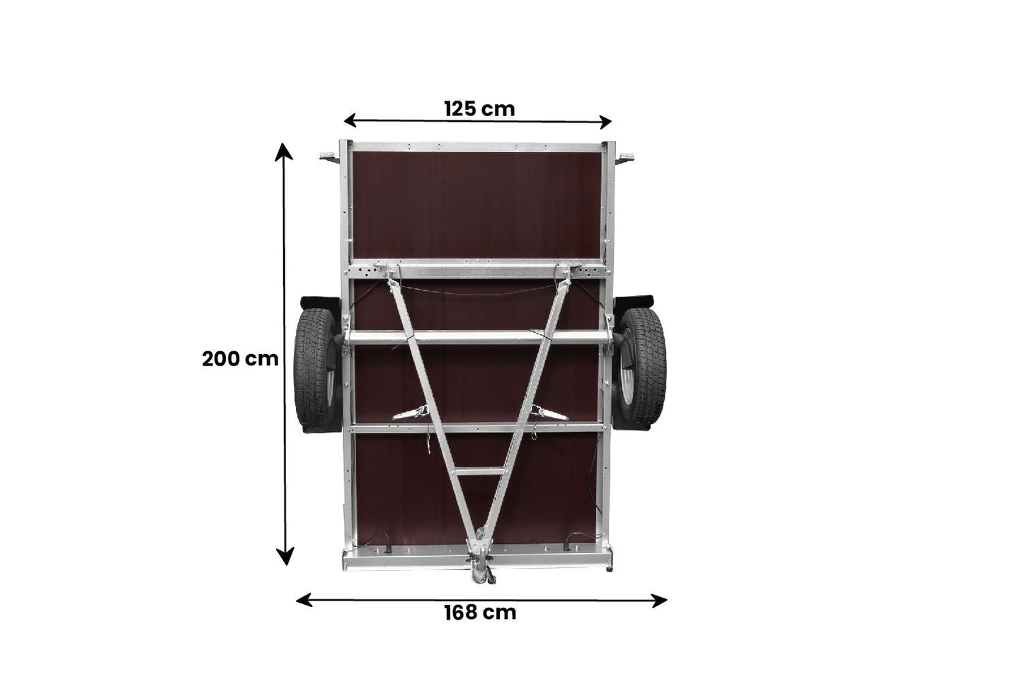 Reboque Garden Trailer 201 KIPP 200 x 125 cm